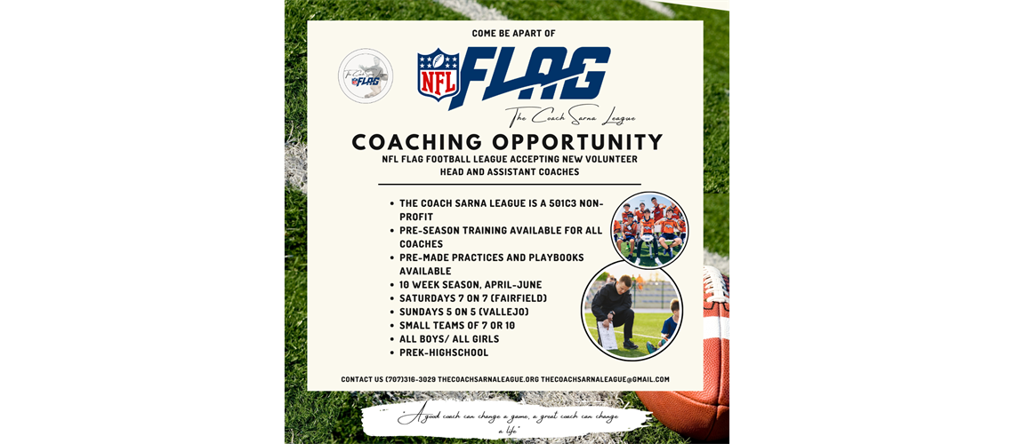 2024 Coaching Opportunities Now Open!